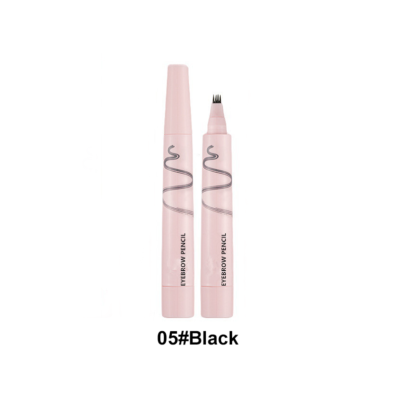 4-Prong Eyebrow Pencil for Hair-Like Brow Strokes