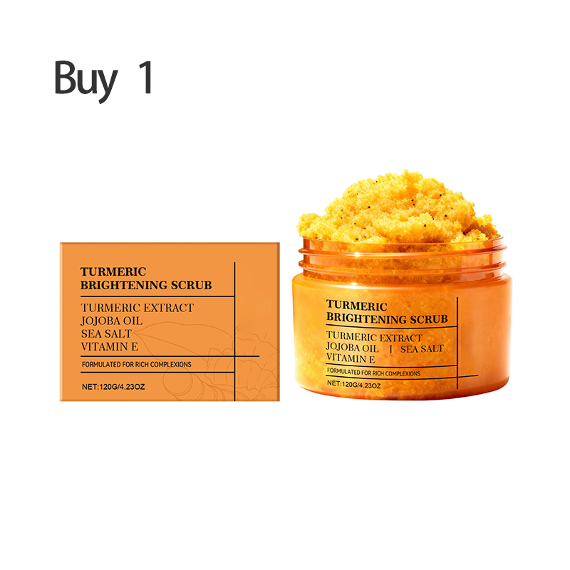 ⚡⚡⚡LAST 44 PCS LEFT!!! 🌿✨ Turmeric Brightening Body Scrub – Natural turmeric, jojoba oil & sea salt. Gently exfoliates dull skin – reveals radiant, baby‑soft glow from head to toe! 🧖♀️💛
