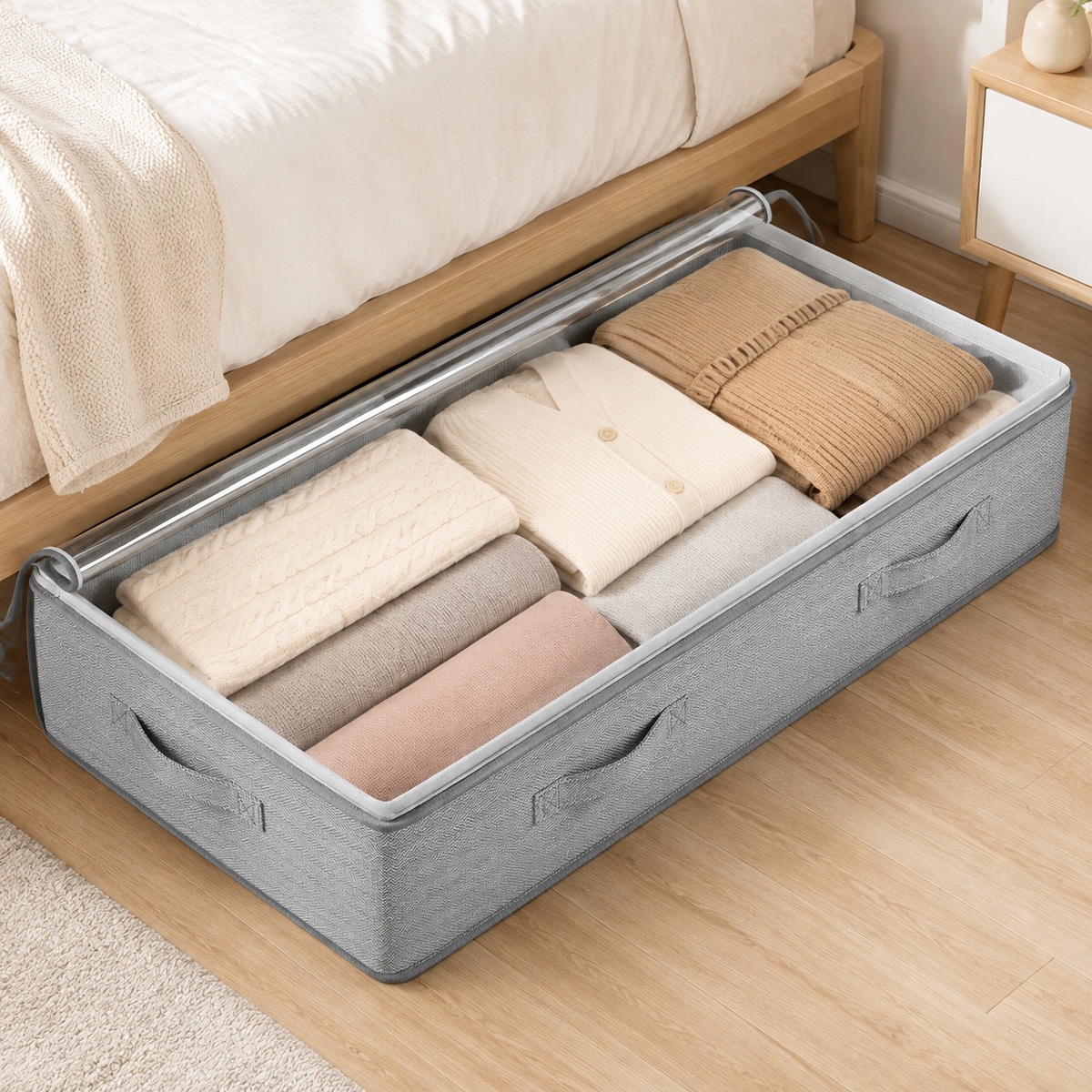 Underbed Storage Organizer Bin