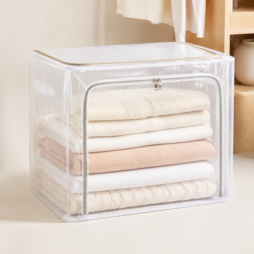 Stackable Front-Opening Clothes Storage Box