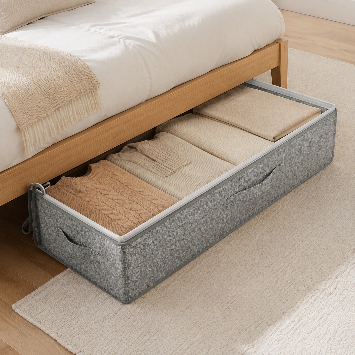 Underbed Storage Organizer Bin