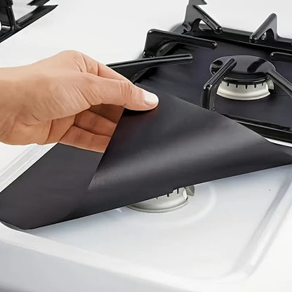 ⚡⚡⚡LAST 44 PCS LEFT!!! Reusable Gas Stove Burner Protectors🫧Non-Stick & Wipe Clean in Seconds