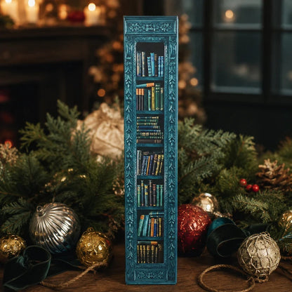 ⚡⚡⚡LAST 44 PCS LEFT!!! 25-Day Mini Book Ornament Advent Calendar for Book Lovers,
