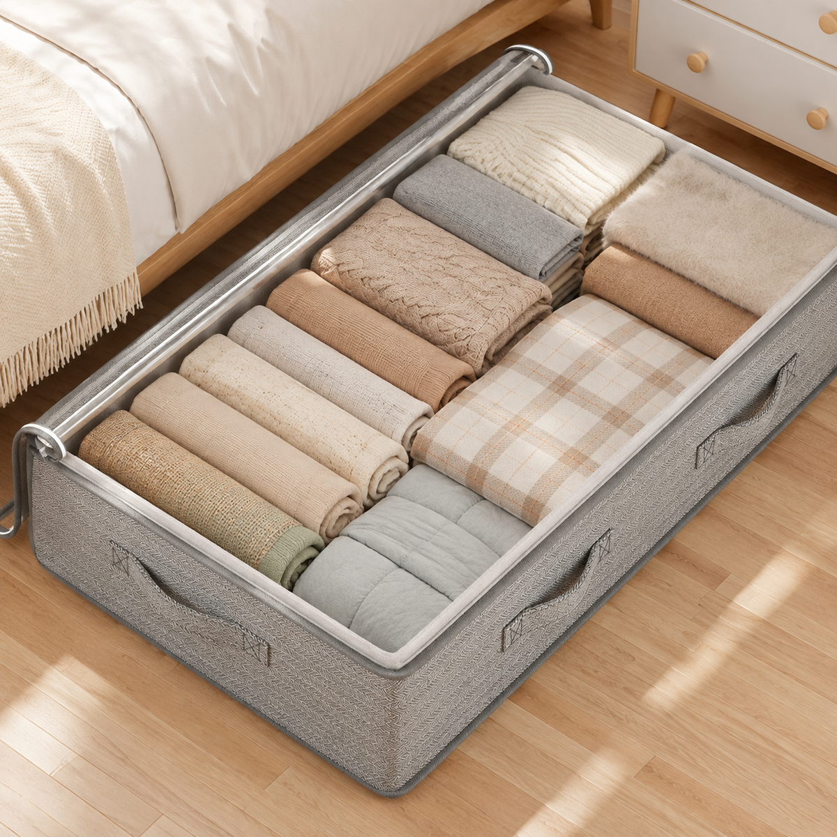 Underbed Storage Organizer Bin