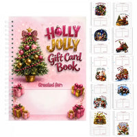 Christmas Tree on Pink Background