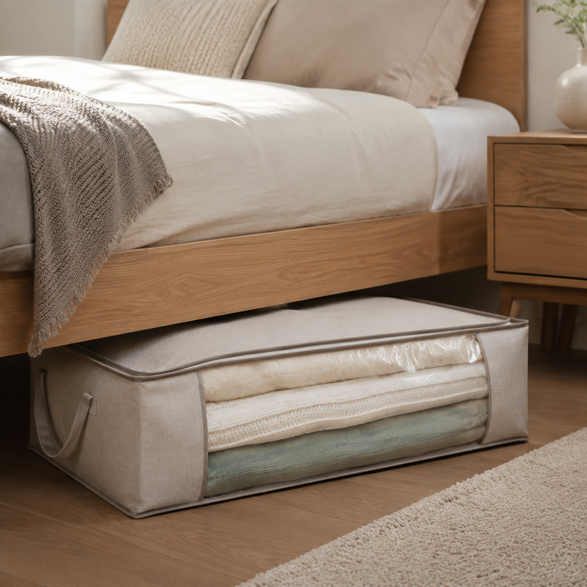 Underbed Storage Organizer Bin