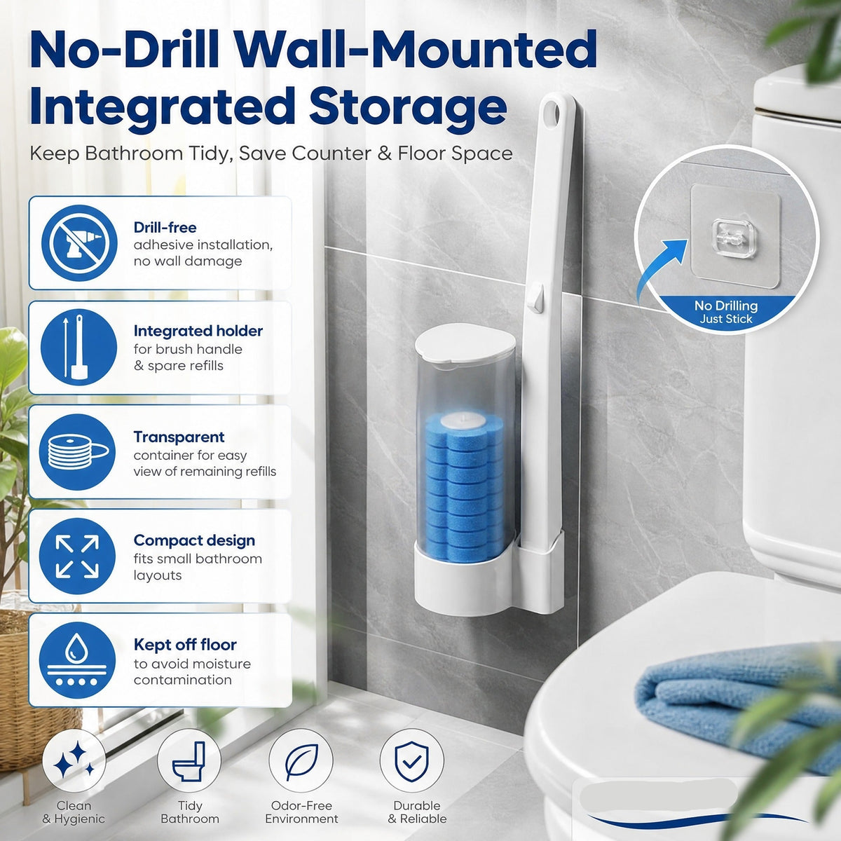 ⚡⚡⚡LAST 44 PCS LEFT!!! 🔥LAST DAY SALE $19.99.!!⚡50K+ SOLD!🚽💦Hands-Free Cleaning Gadget🧽Disposable toilet cleaning tool