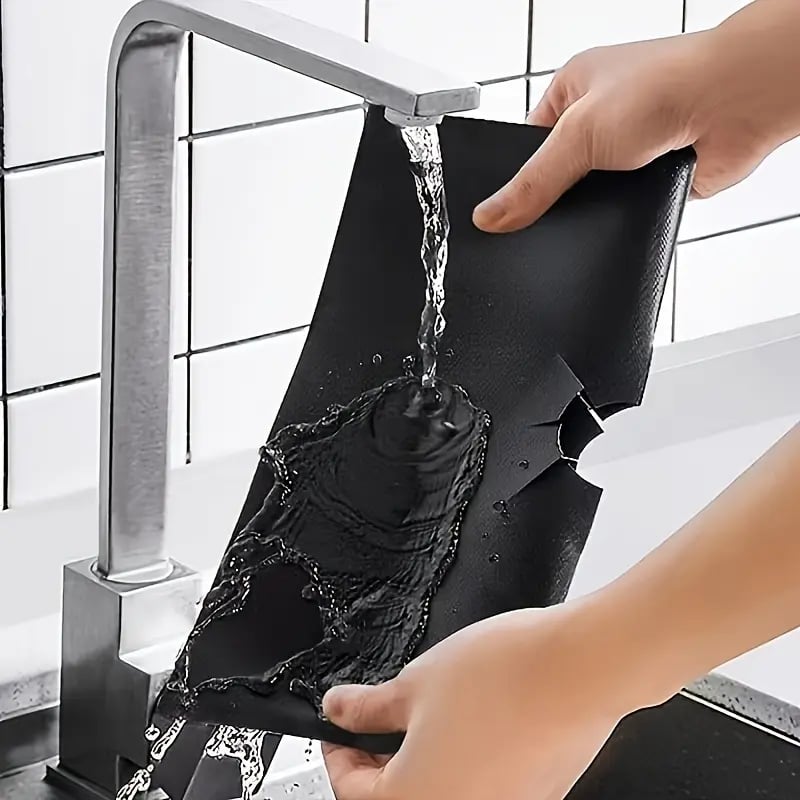 ⚡⚡⚡LAST 44 PCS LEFT!!! Reusable Gas Stove Burner Protectors🫧Non-Stick & Wipe Clean in Seconds