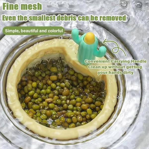 🌵2025 NEW🌵 Nurbini® Cactus Kitchen Sink Drain Strainer PRO
