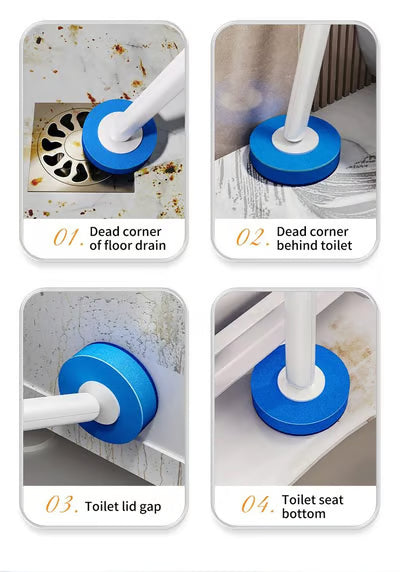 ⚡⚡⚡LAST 44 PCS LEFT!!! 🔥LAST DAY SALE $19.99.!!⚡50K+ SOLD!🚽💦Hands-Free Cleaning Gadget🧽Disposable toilet cleaning tool