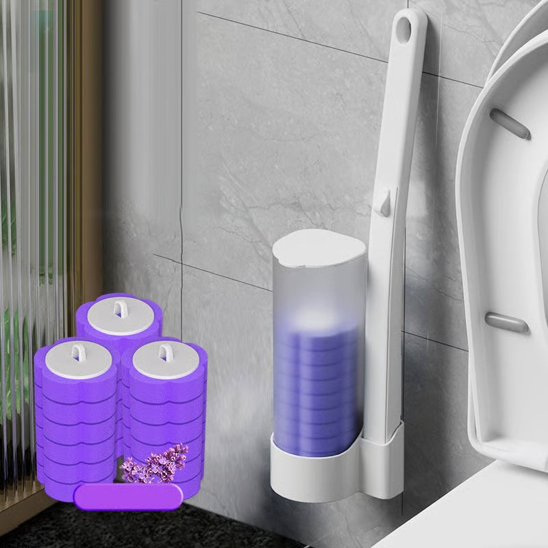 ⚡⚡⚡LAST 44 PCS LEFT!!! 🔥LAST DAY SALE $19.99.!!⚡50K+ SOLD!🚽💦Hands-Free Cleaning Gadget🧽Disposable toilet cleaning tool