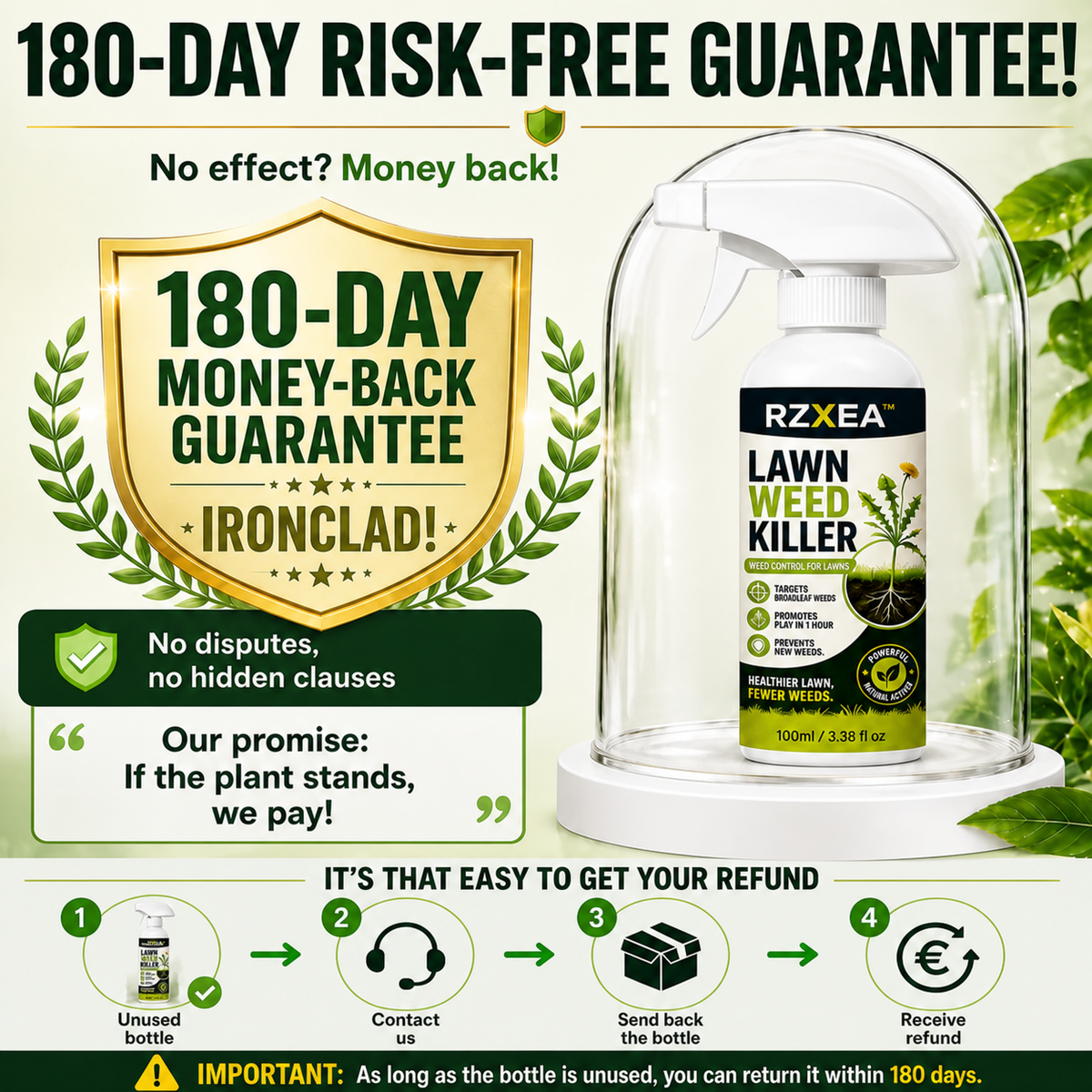 ⚡⚡⚡LAST 44 PCS LEFT!!! ⚡ [Easy and stress-free weeding in the garden] Herbicide for domestic use