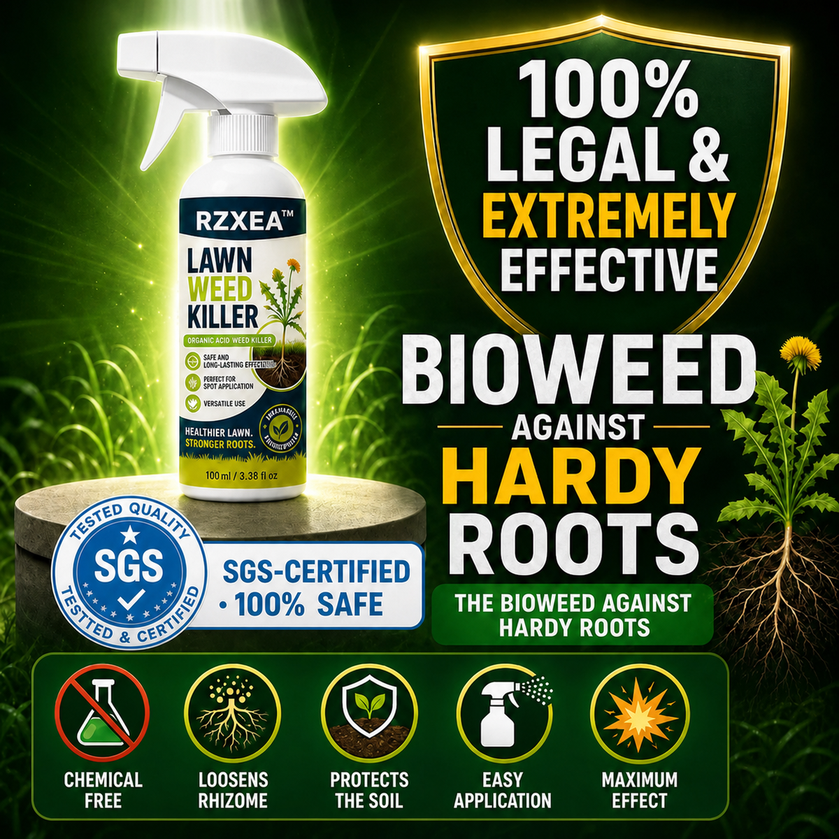 ⚡⚡⚡LAST 44 PCS LEFT!!! ⚡ [Easy and stress-free weeding in the garden] Herbicide for domestic use
