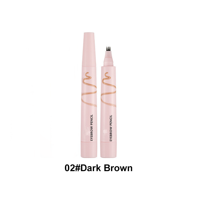 4-Prong Eyebrow Pencil for Hair-Like Brow Strokes