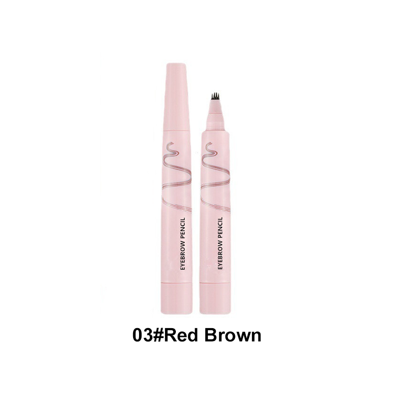 4-Prong Eyebrow Pencil for Hair-Like Brow Strokes