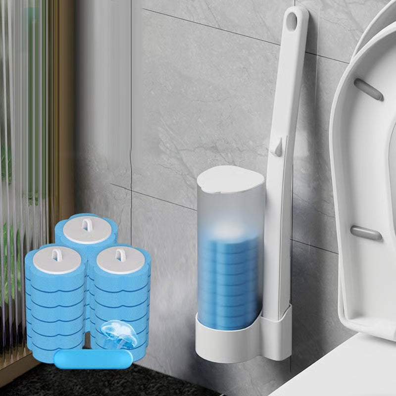 ⚡⚡⚡LAST 44 PCS LEFT!!! 🔥LAST DAY SALE $19.99.!!⚡50K+ SOLD!🚽💦Hands-Free Cleaning Gadget🧽Disposable toilet cleaning tool