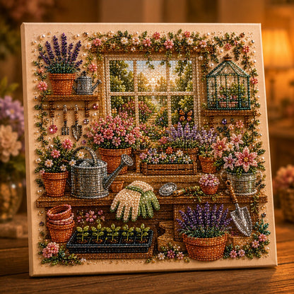 Cozy Hobby Rooms 3D Diamond Art Kit