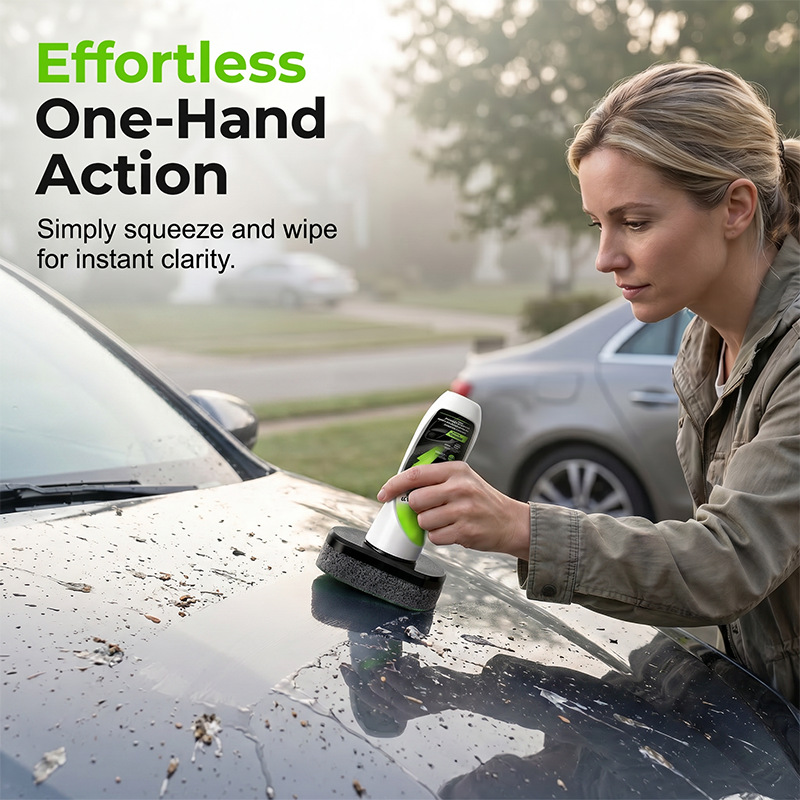 Car Glass Oil Film Cleaner Brush