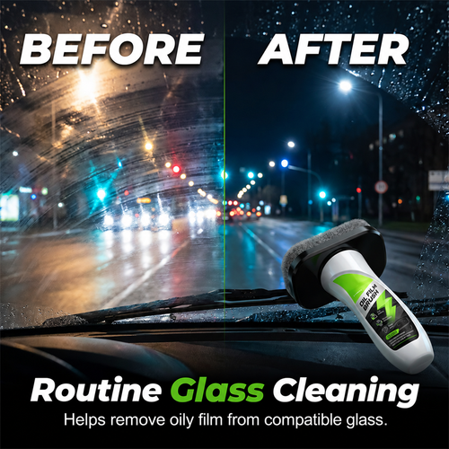 Car Glass Oil Film Cleaner Brush