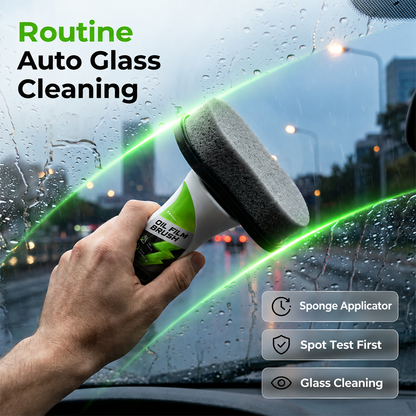 Car Glass Oil Film Cleaner Brush