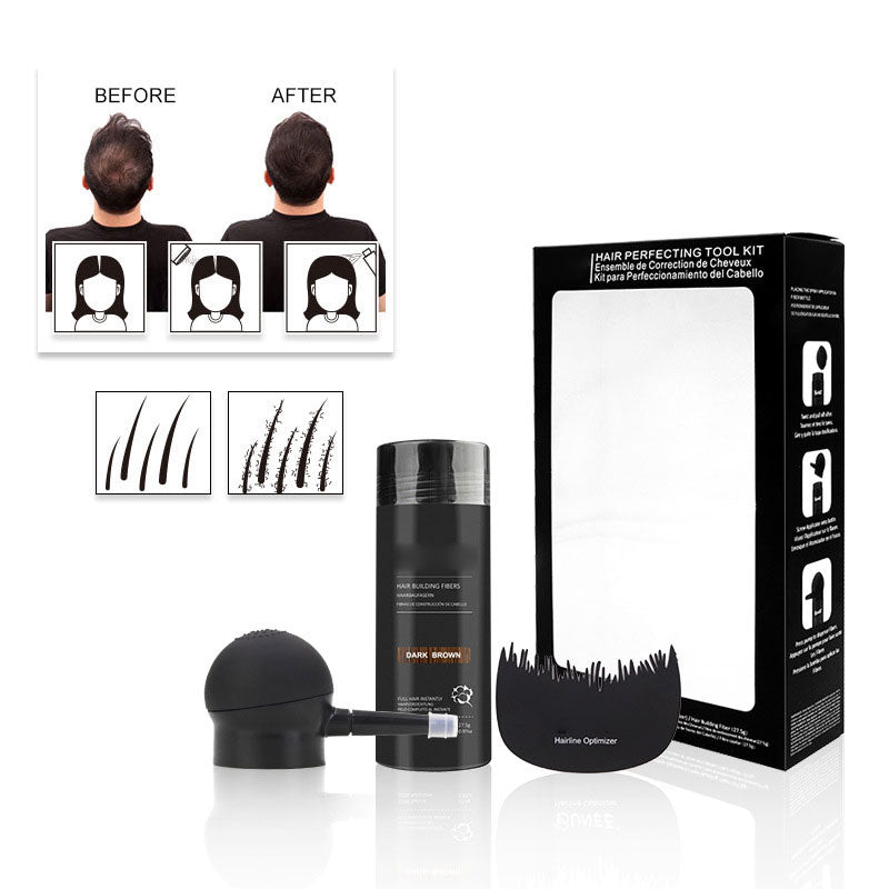 Hair Building Fibers Kit for a Fuller-Looking Style