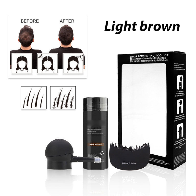 Hair Building Fibers Kit for a Fuller-Looking Style