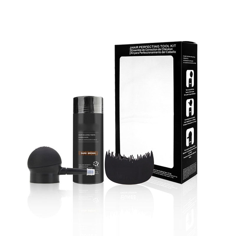 Hair Building Fibers Kit for a Fuller-Looking Style