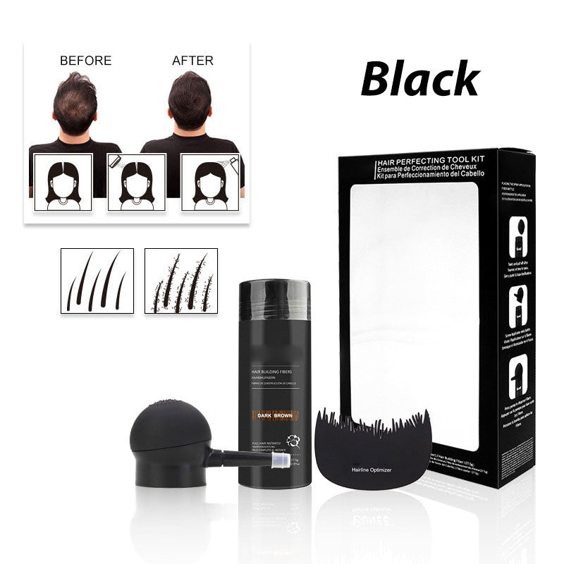 Hair Building Fibers Kit for a Fuller-Looking Style