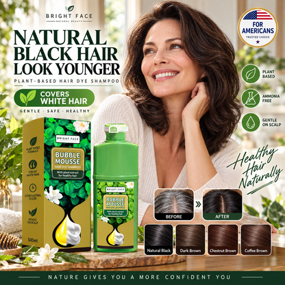 🏆 Last Day Special Price £11.99! 💇‍♀️Long‑Lasting Plant‑Based Foam Hair Dye｜Ammonia‑Free Easy DIY At‑Home Foam Hair Color