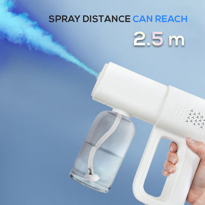 💨 LIMITED-TIME 50% OFF! 🛡️Sanitizer Nano Sprayer Gun – ultra-fine nano mist covers surfaces fast, no wiping needed.🏠