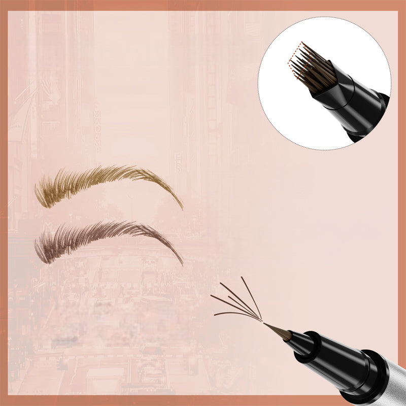 🏆 Last Day Special Price $19.99! 🔥Buy 1 Get 1 Free🎁2-in-1 Waterproof Liquid Brow Pen💕