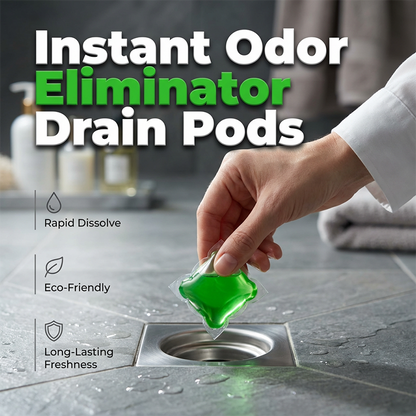 ✨ BUY 1 GET 1 FREE 💧Drain Deodorizer Pods – Bio‑enzyme formula neutralizes smells at the source