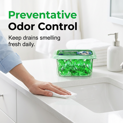 ✨ BUY 1 GET 1 FREE 💧Drain Deodorizer Pods – Bio‑enzyme formula neutralizes smells at the source