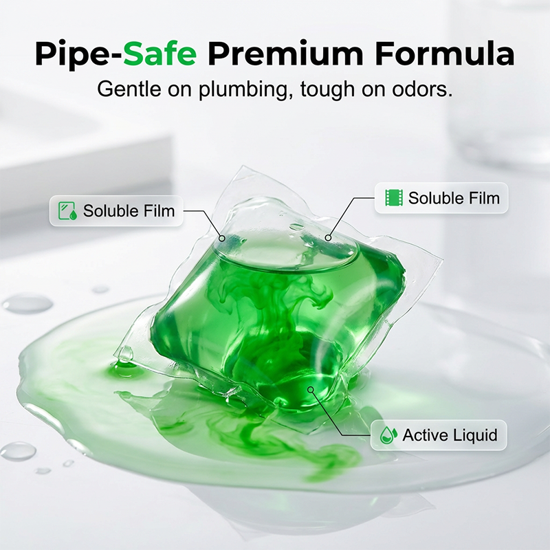 ✨ BUY 1 GET 1 FREE 💧Drain Deodorizer Pods – Bio‑enzyme formula neutralizes smells at the source