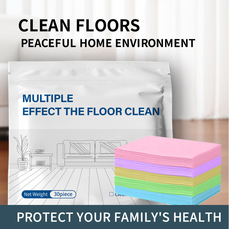 ⚡⚡⚡LAST 44 PCS LEFT!!! 🔥New Hot Selling ❤️‍🔥55% OFF !! ⏰Water-Soluble Floor Cleaning Sheets