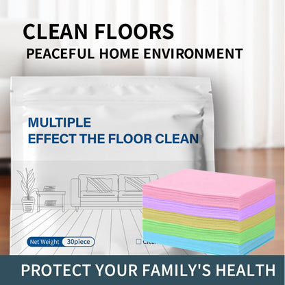⚡⚡⚡LAST 44 PCS LEFT!!! 🔥New Hot Selling ❤️‍🔥55% OFF !! ⏰Water-Soluble Floor Cleaning Sheets