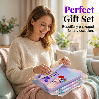 💞2026 HOT SALE🥳💞50K+ SOLD!⏳✨10-Color Dual-Tip Nail Art Marker Pen Set