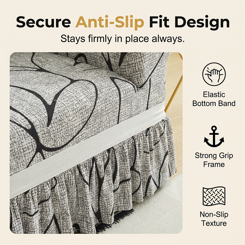 🔥50% OFF!🖤Universal Stretch Fitted Couch Slipcover
