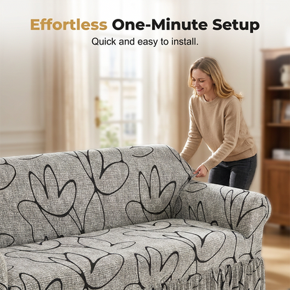 🔥50% OFF!🖤Universal Stretch Fitted Couch Slipcover