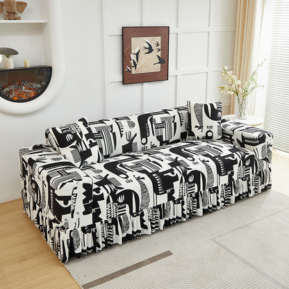 🔥50% OFF!🖤Universal Stretch Fitted Couch Slipcover